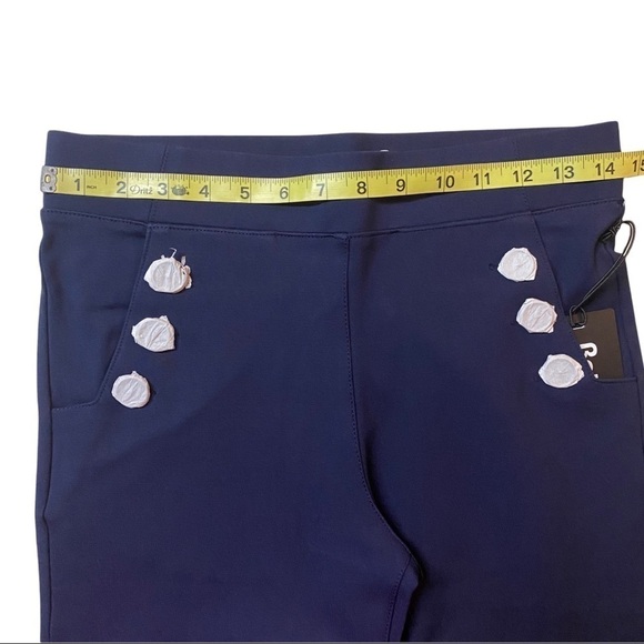 NWT Betabrand Six Button Dress Pant Yoga Pants. Size S-Long - Picture 3 of 9